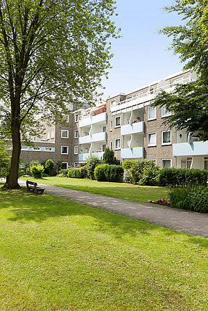 Außenansicht des Seniorenzentrums Nordlandweg
